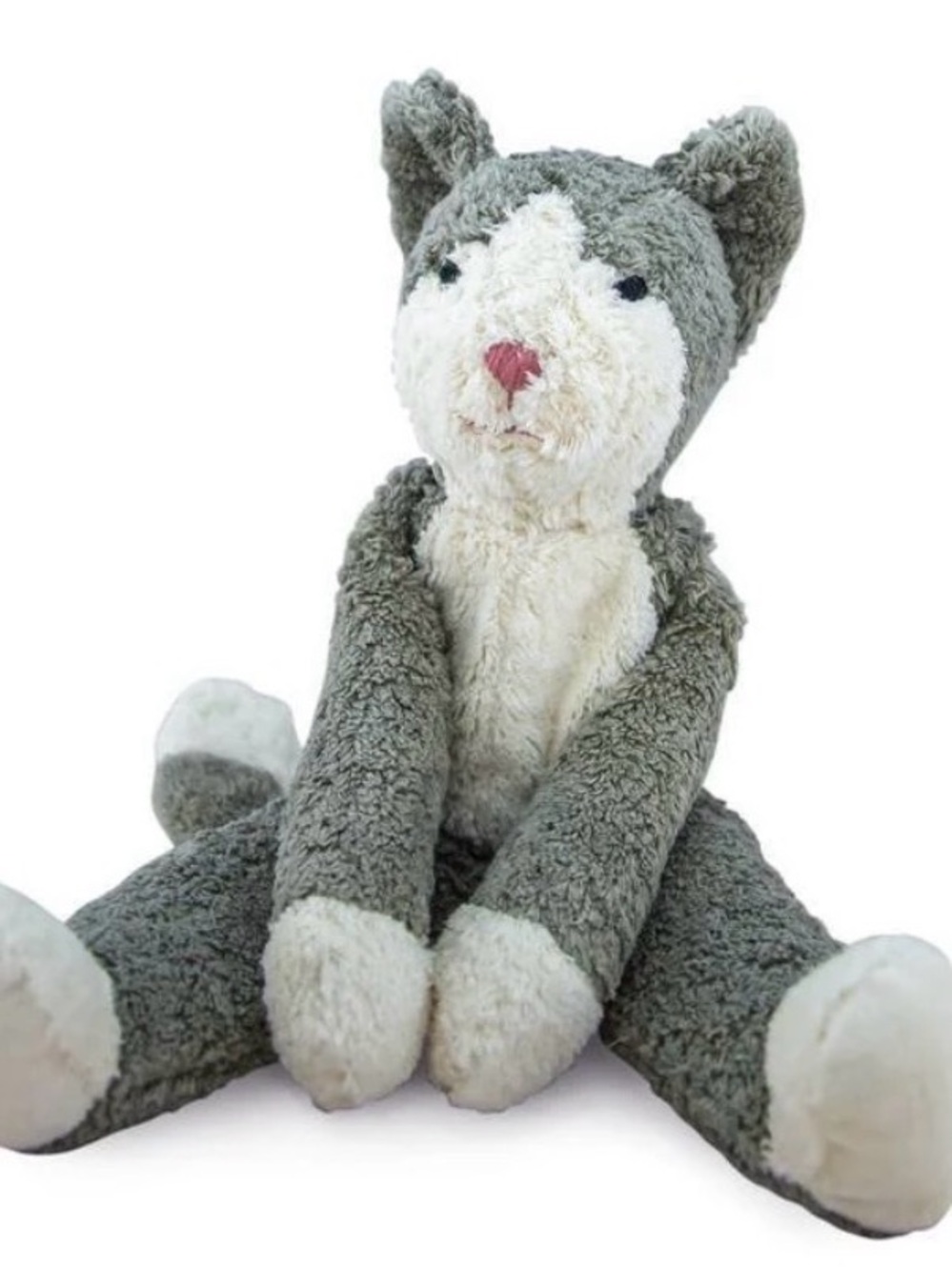 Plush Grey & White Cat Plush Toy for Cats - Brand: Senger